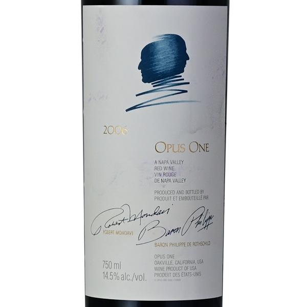 オーパス ワン 2006 ラベル不良 オーパスワン オーパス・ワン Opus One