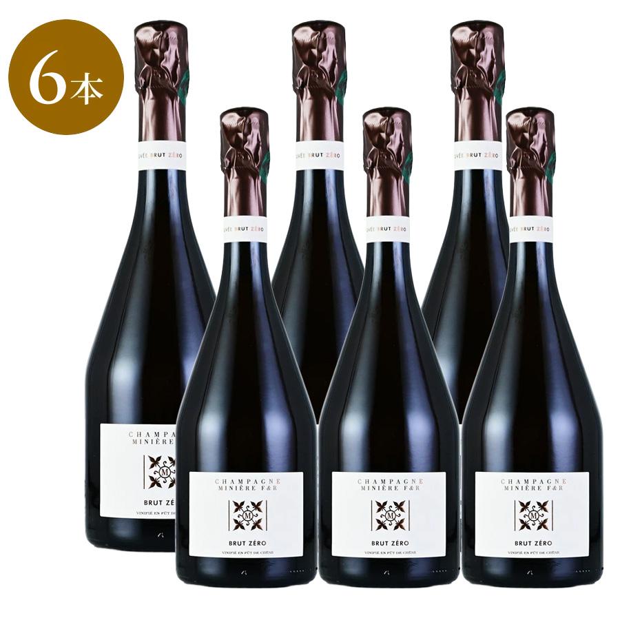 ミニエール ブリュット ゼロ NV [6本セット] Miniere F&R Brut Zero