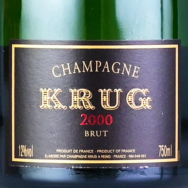 クリュッグ ヴィンテージ 2000 木箱入り Krug Vintage フランス