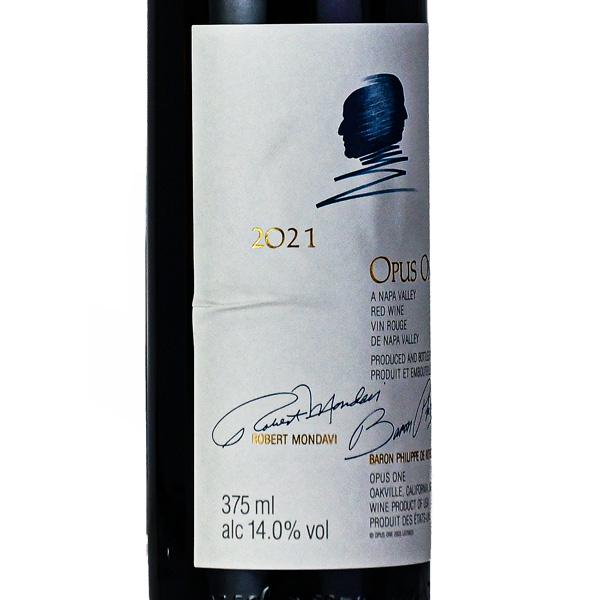 オーパス ワン 2021 ハーフ 375ml ※ラベル不良 オーパスワン オーパス